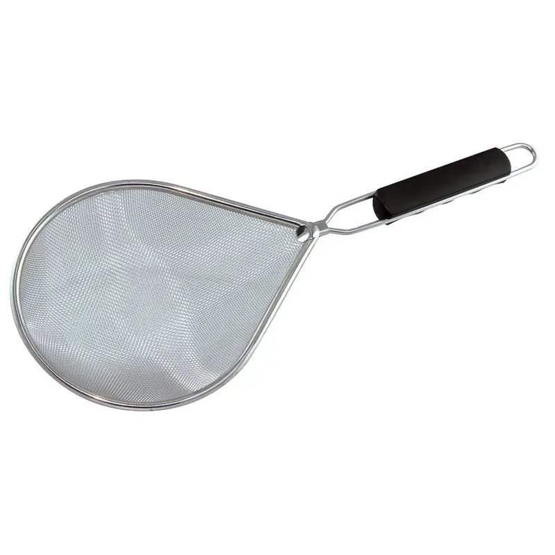 Ilsa Oval Stainless Steel Strainer – 18/10 Grade, 8.75" X 7" 1