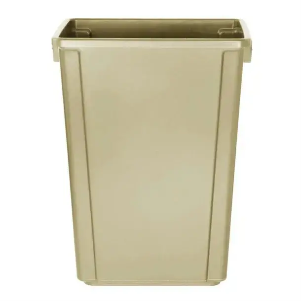 Jantex 60-Litre Slim Waste Bin – Beige Finish 1