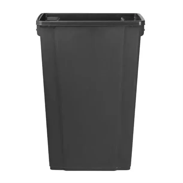 Jantex 80-Litre Slim Waste Bin – Black Finish 1