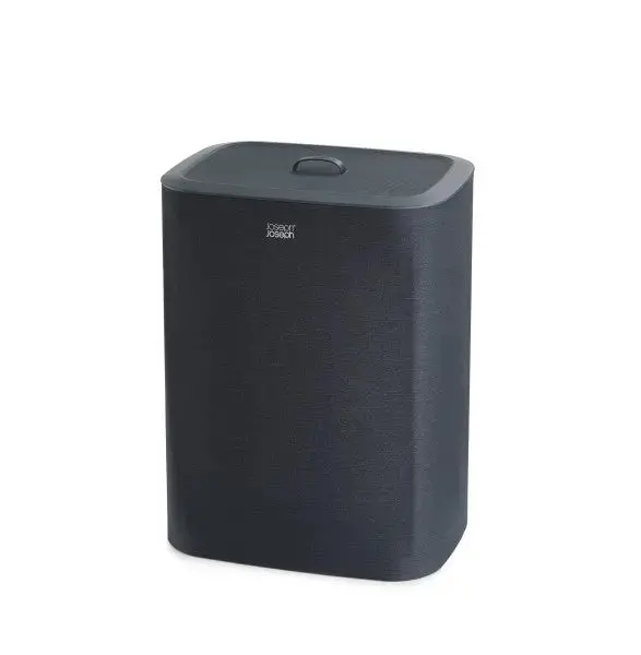 Joseph Joseph Tota 90L Triple-Compartment Laundry Basket – Carbon Black 1