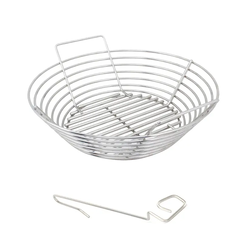 Kick Ash Basket For Kamado Joe Classic – Customizable Can & Divider Options 3
