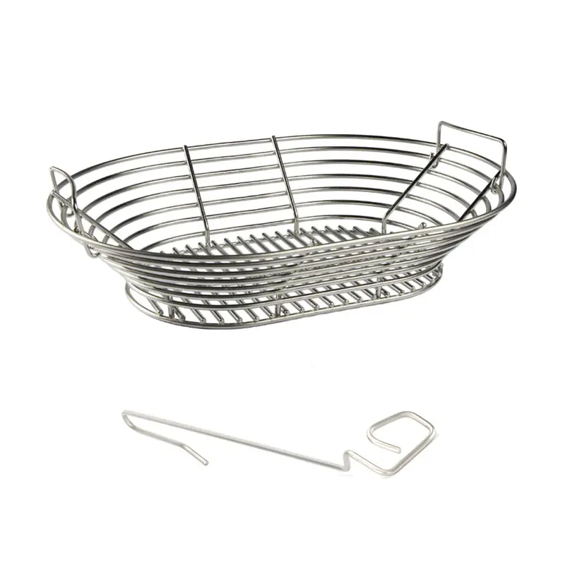 Kick Ash Basket For Primo Oval Xl (400) — Includes Can & Divider Options 2