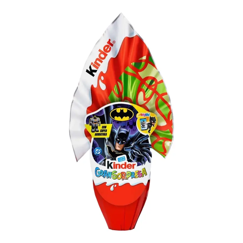 Kinder Batman Easter Chocolate Egg – Themed Milk Chocolate Surprise (150G) 1