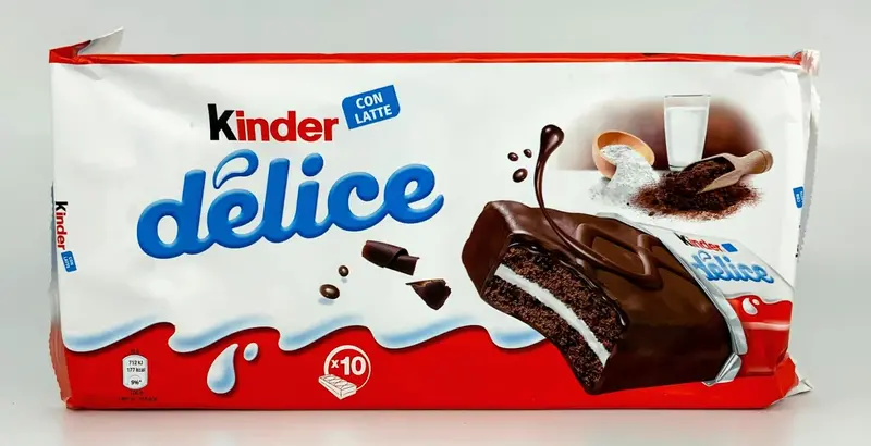 Kinder Delice Assorted Chocolate-Cream Snacks – Pack Of 10 (39G Each) 1