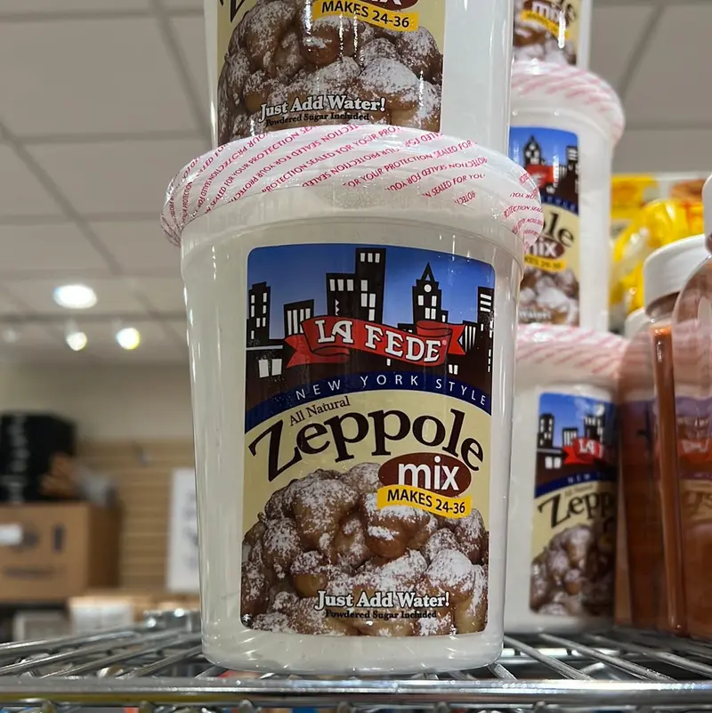 La Fede Zeppole Mix – Authentic Italian Dough Kit, 1.25 Lbs (567G) 1