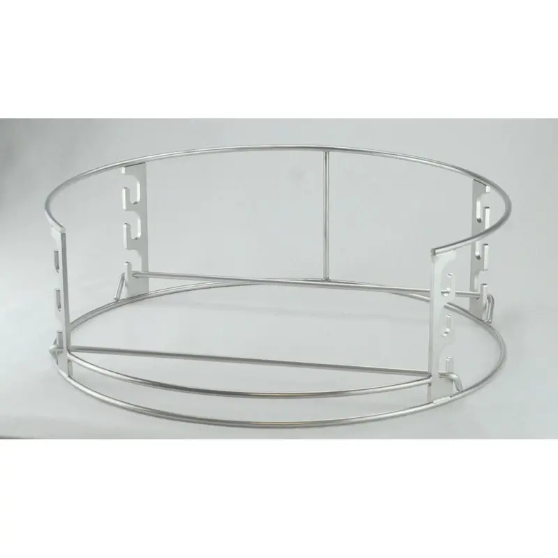 Large Adjustable Rig With Dual Crossbars For Large Big Green Egg 1