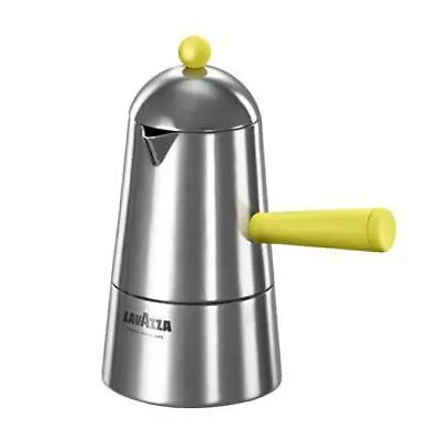 Lavazza Carmencita Pop Moka Pot – Yellow, 3-Cup Capacity 1