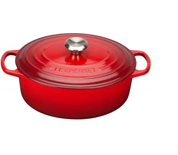 Le Creuset Signature Oval Dutch Oven – Enameled Cast Iron 1