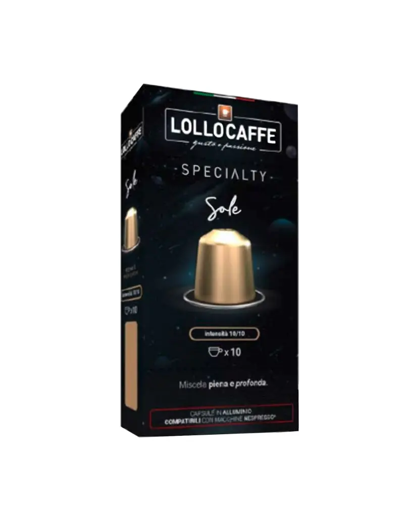 Lollo Specialty Sole Aluminum Capsules For Nespresso – Pack Of 10 1