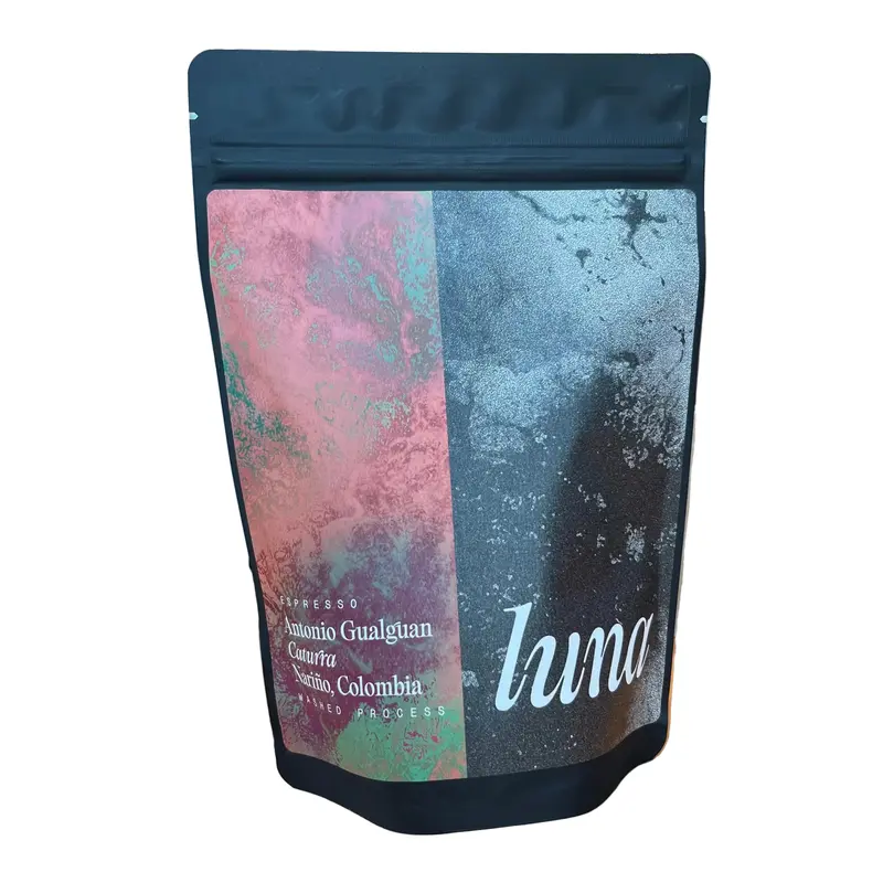 Luna Colombia Antonio Gualguan Espresso Beans 1
