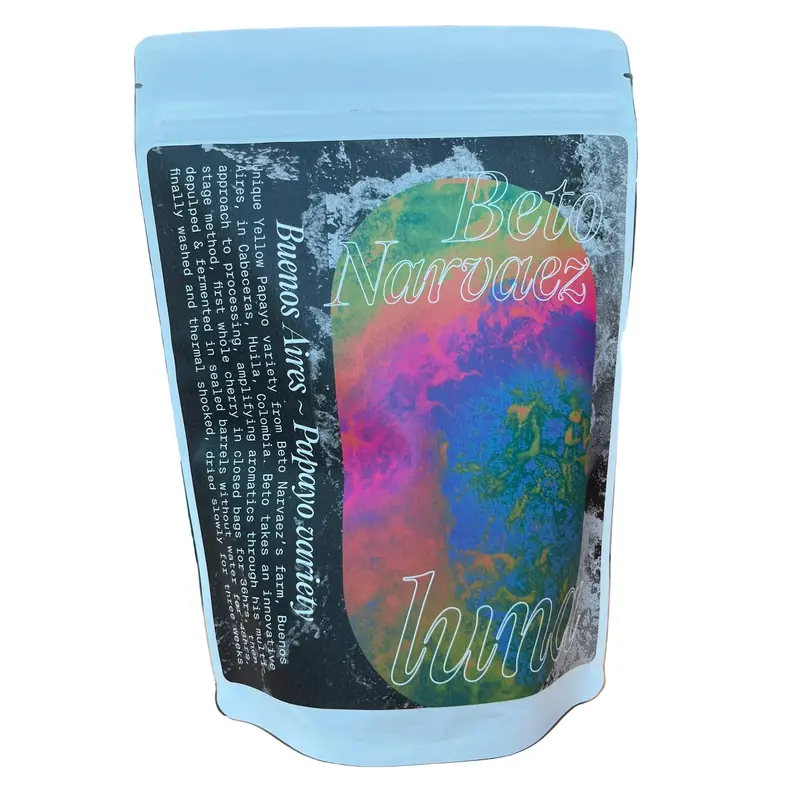Luna Colombia Beto Narvaez Papayo Coffee Beans 1