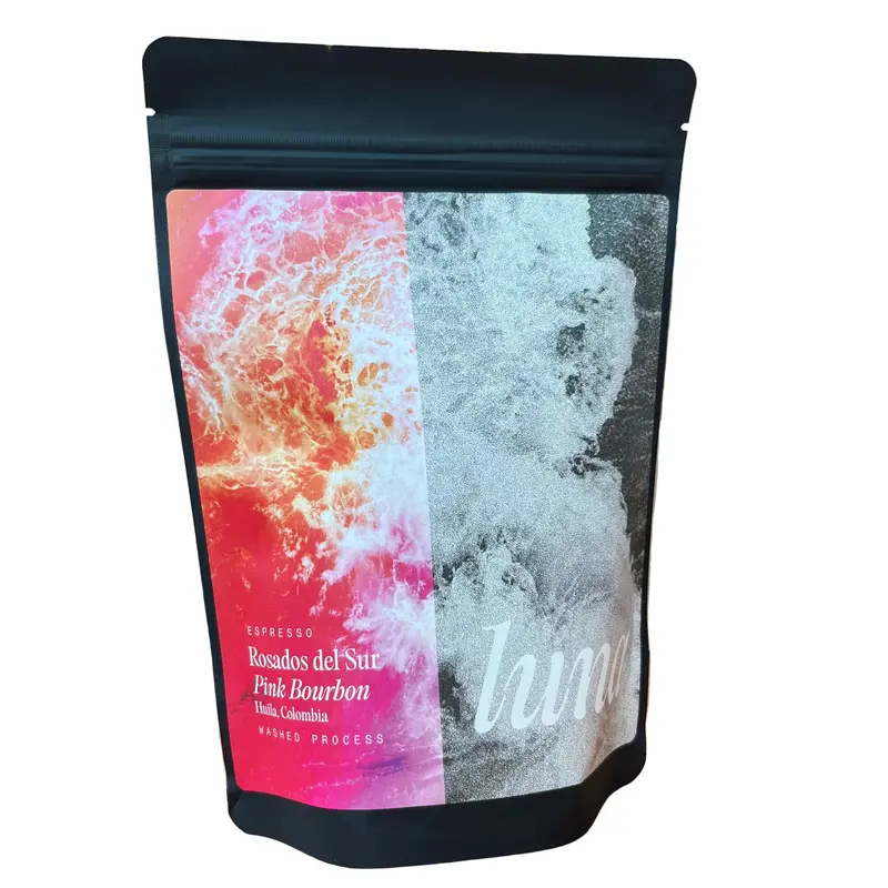 Luna Rosados Del Sur Pink Bourbon Espresso – Colombia Washed 1