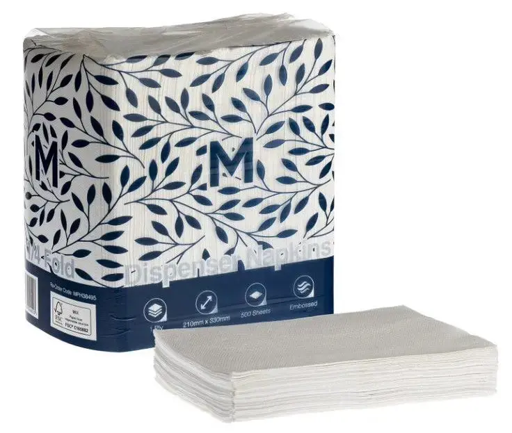 Matthews 1-Ply Dispenser-Ready Napkins – Fsc®-Certified 1