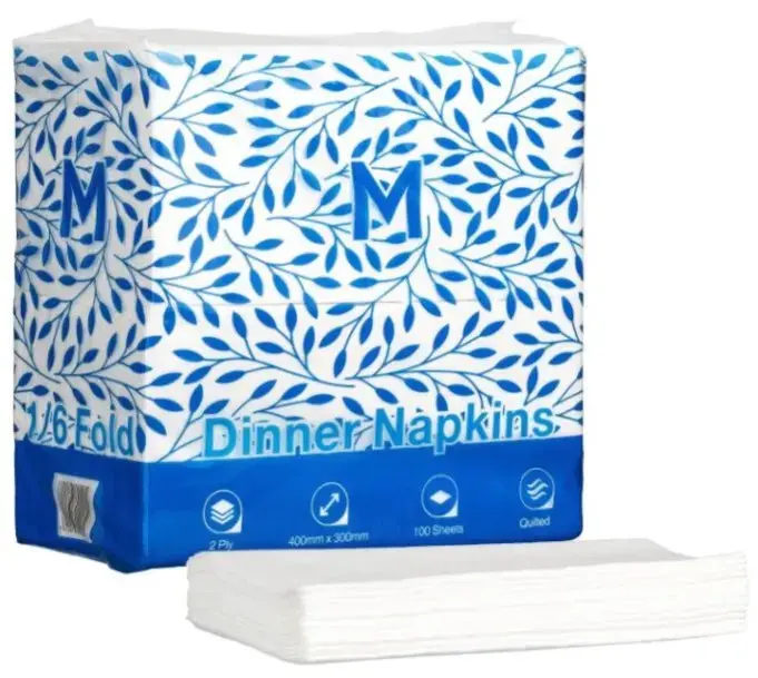 Matthews 2-Ply Quilted Dinner Napkins – 1/6 Fold, Fsc®-Certified 1