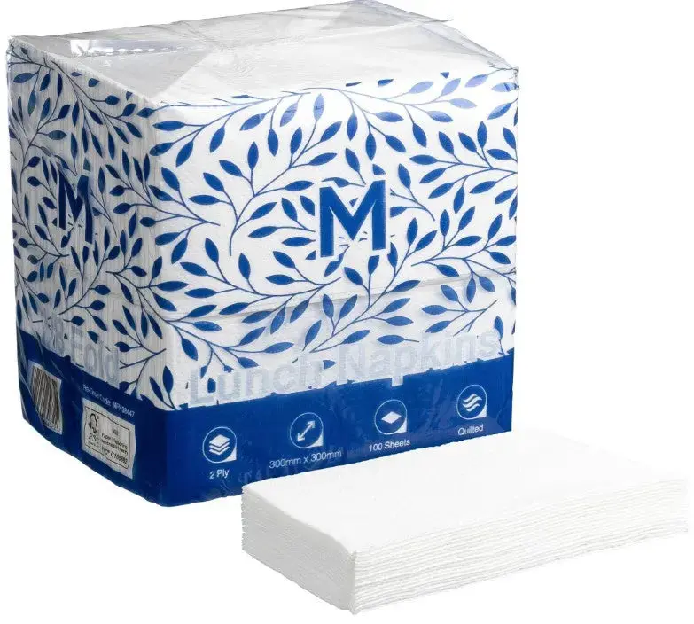 Matthews 2-Ply Quilted Lunch Napkins – 1/8 Fold, Fsc®-Certified 1