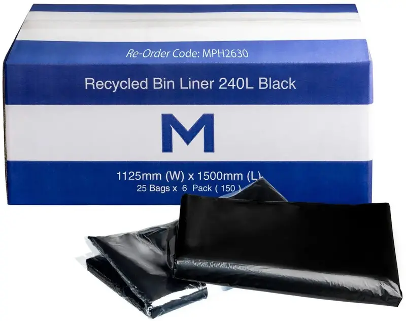 Matthews 240L Sustainable Trash Bag Liners 2