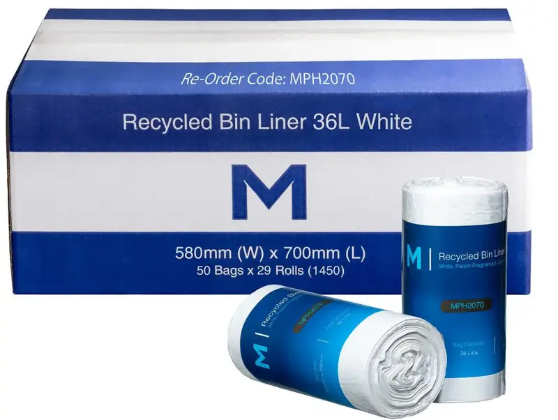 Matthews 36L Recycled Waste Bag Liners 3
