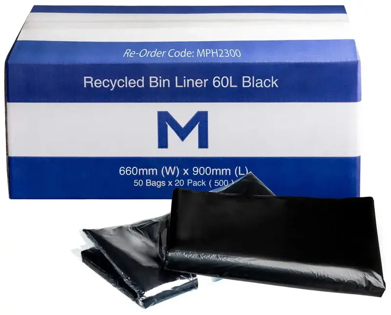 Matthews 60L Recycled Kitchen Bin Liners 2