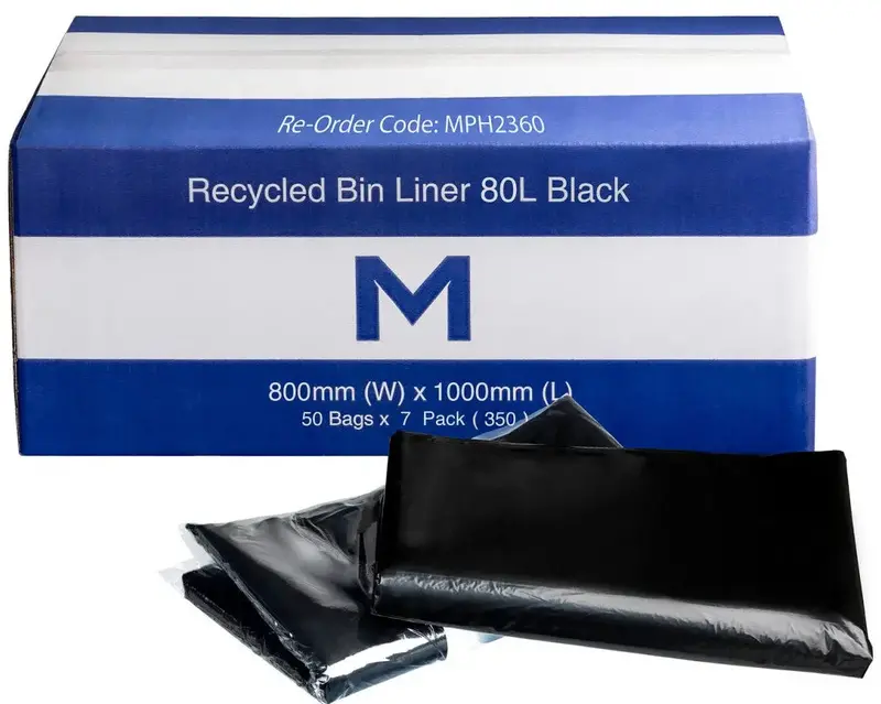Matthews 80L Environmentally Conscious Bin Liners 2