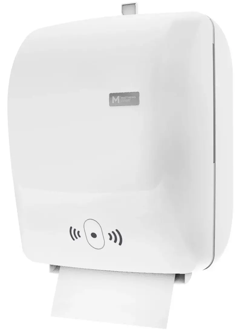 Matthews Automatic Cut Roll Feed Dispenser – Sensor-Activated Dispensing 1