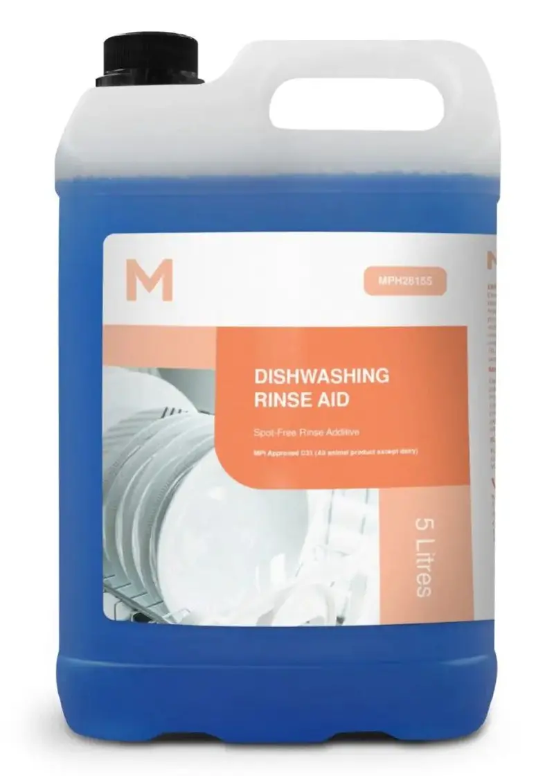 Matthews Commercial Dishwashing Rinse Aid For Spot-Free Results 1