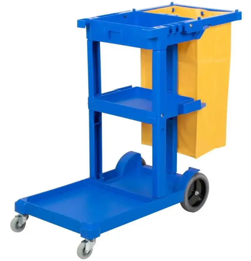 Matthews Compact Economy Cleaning Trolley For Small Spaces 1