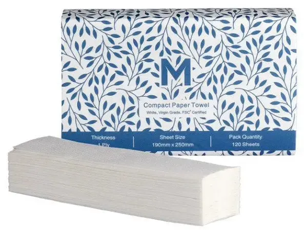 Matthews Compact Paper Towels – Low-Profile Coreless Rolls 1
