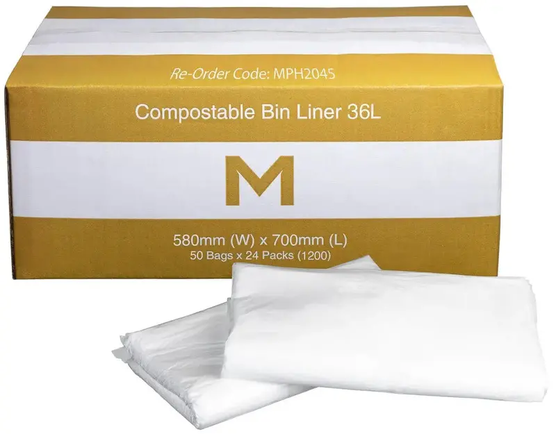 Matthews Compostable 36-Litre Bin Liners – Certified Biodegradable 2