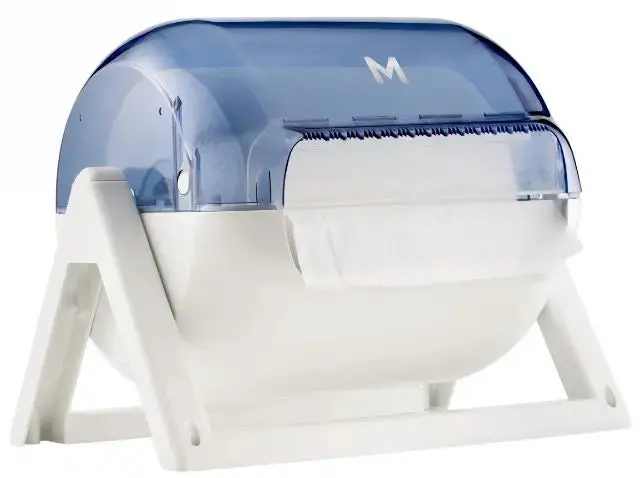 Matthews Industrial Roll Paper Towel Dispenser – Heavy-Duty Manual Feed 1