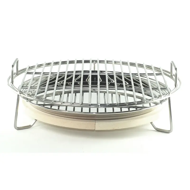 Medium-Sized Big Green Egg Grill Expander – Cgs Woo Design 1