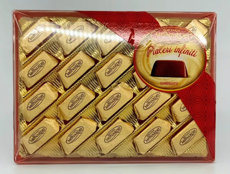 Monardo Gianduia Chocolate Collection – Creamy Hazelnut-Filled Treats, 200G 1