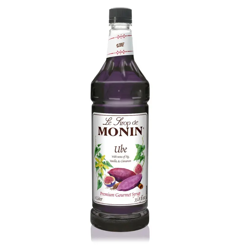 Monin Ube Flavor Syrup – Vibrant Purple Yam Taste For Specialty Drinks 1