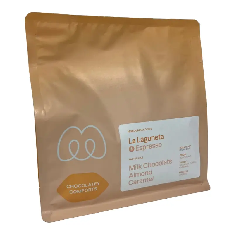 Monogram Coffee – La Laguneta Espresso Whole Bean Blend 1