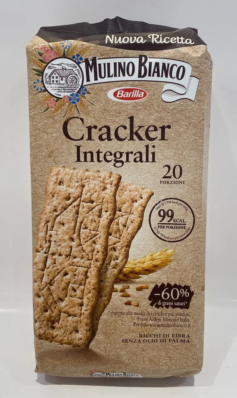 Mulino Bianco Whole Grain Crackers – 500 G (17.5 Oz) 1