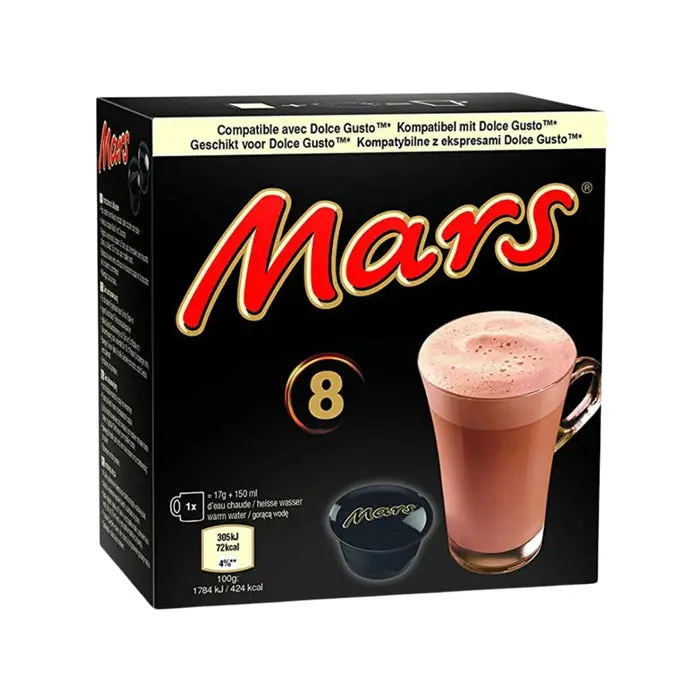 Nescafé Dolce Gusto Mars Flavor Coffee Pods – Rich Chocolate-Coffee Blend, 16 Capsules 1