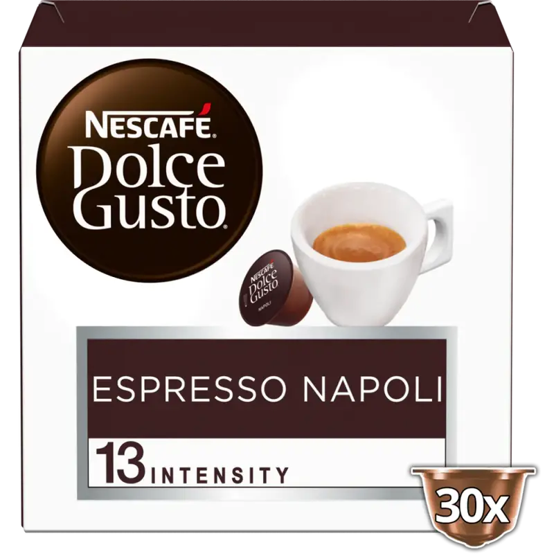 Nestlé Dolce Gusto Espresso Napoli Capsules – 30-Capsule Pack 1