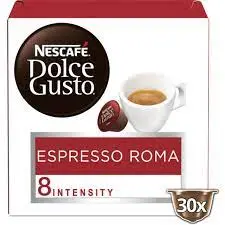 Nestlé Dolce Gusto Espresso Roma Capsules – 30-Capsule Box 1