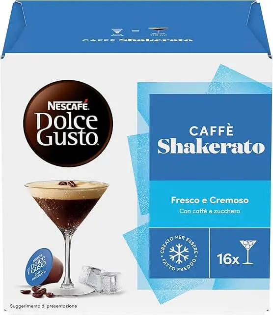 Nestlé Dolce Gusto Shakerato Iced Coffee Pods – 16-Capsule Box 1