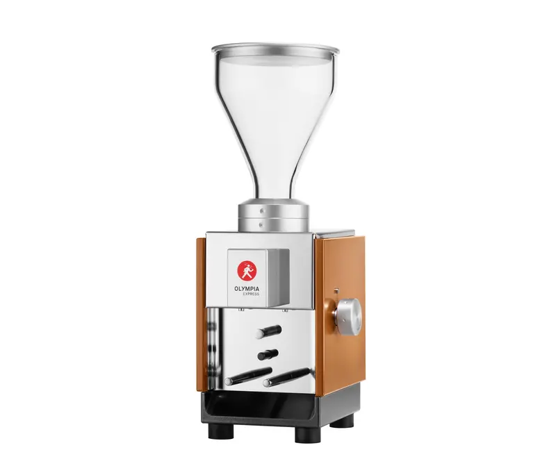 Olympia Moka Gold Stovetop Espresso Maker – 120V Electric Version 1