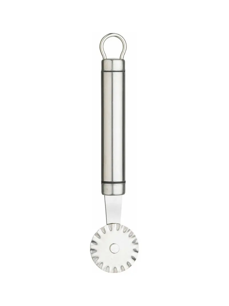 Oval-Handle Stainless Steel Pastry Wheel – Professional Grade 1