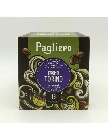 Pagliero Dolce Gusto Capsules – Smooth Turin-Style Espresso, 16-Pack 1