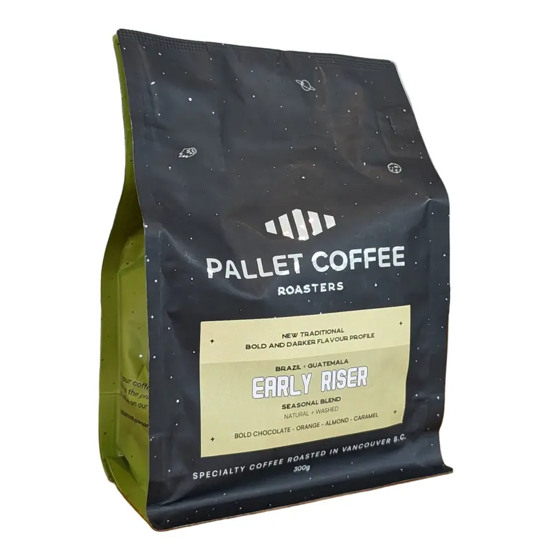 Pallet Coffee – Early Riser Medium-Roast Whole Bean Blend 1