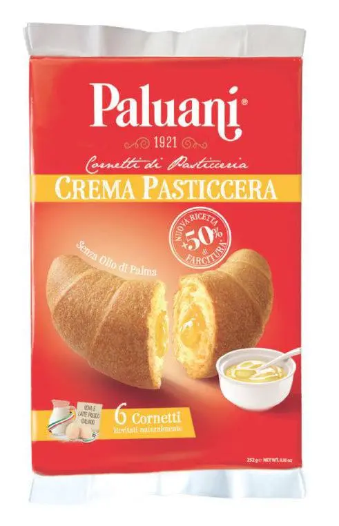 Paluani Croissant Pastry Cream Filling – Rich Italian Dessert Ingredient, 252G 1