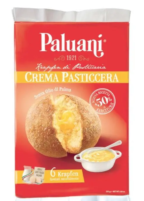 Paluani Kraphen Pastry Cream Filling – Premium Italian Dessert Base, 252G 1
