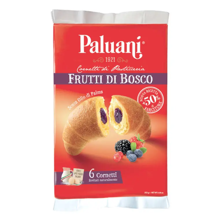 Paluani Mixed Berry-Filled Croissants – 252G Fresh Bakery Style 1