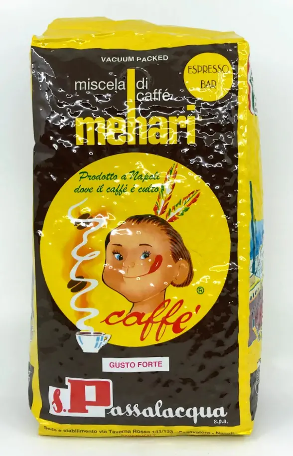 Passalacqua Mehari Whole Bean Espresso Blend – 1 Kg (2.2 Lb) 1