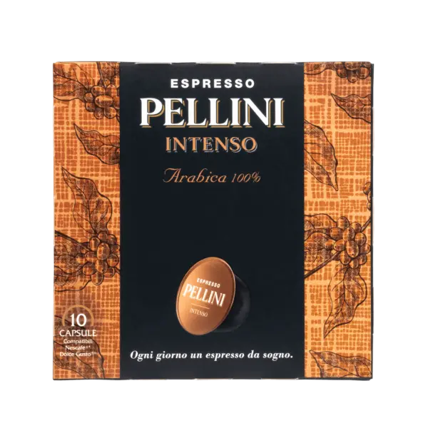 Pellini Intenso – Bold Dolce Gusto-Compatible Capsules (Pack Of 10) 1