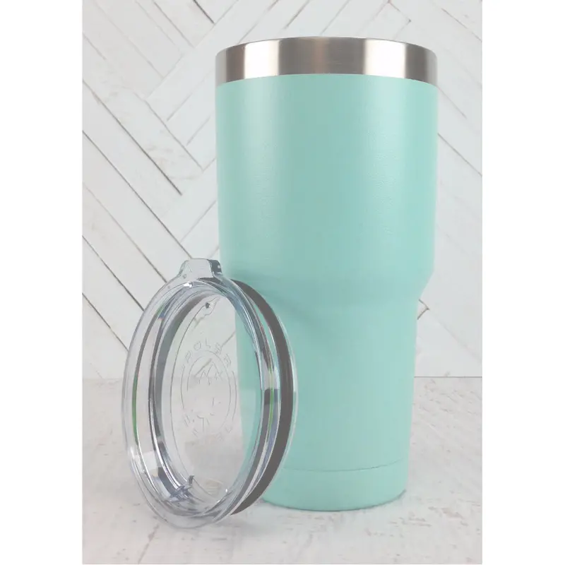 Polar Camel 30 Oz Teal Vacuum-Insulated Tumbler – Leak-Proof Design 1
