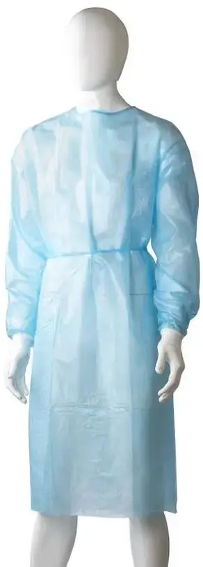 Polypropylene-Coated Isolation Gowns – Fluid-Resistant By Matthews 1