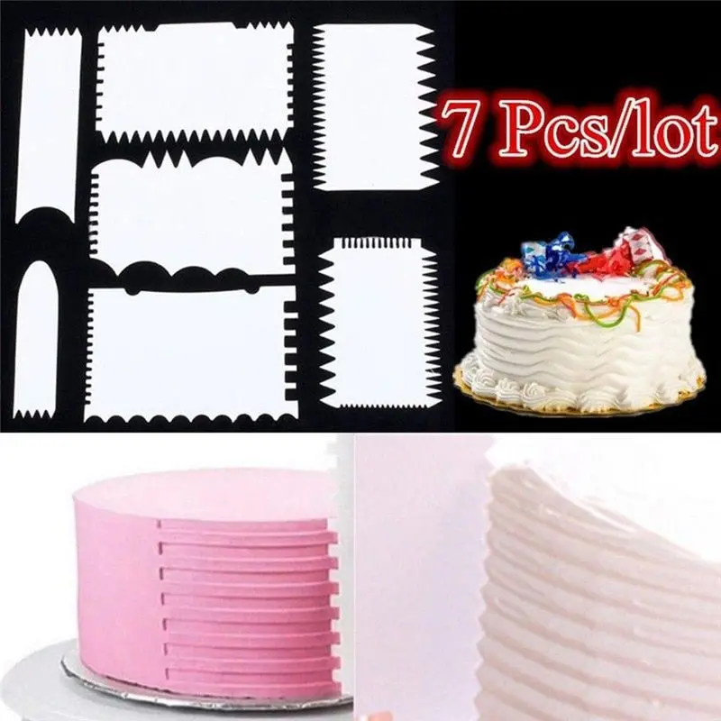 Professional Cake Smoother And Scraper Kit For Flawless Finishes 1